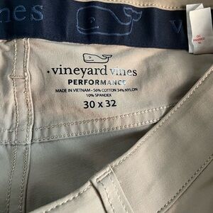Vineyard Vines Tan Chinos Classic Cotton Blend